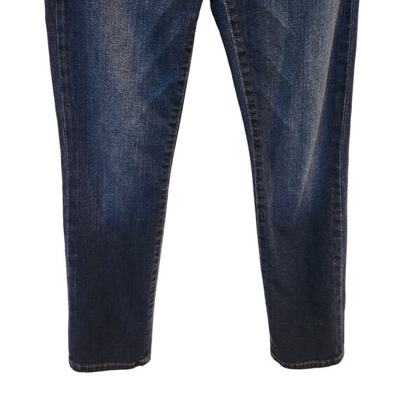 Joe's Jeans Blue Dark Denim Mid Rise Classic Casual Ankle Skinny Jeans Size 27 - Picture 4 of 9